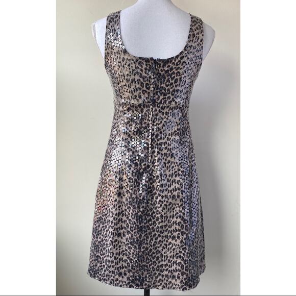 Vintage Olibel Inc Leopard Print Cocktail Dress - Picture 3 of 6